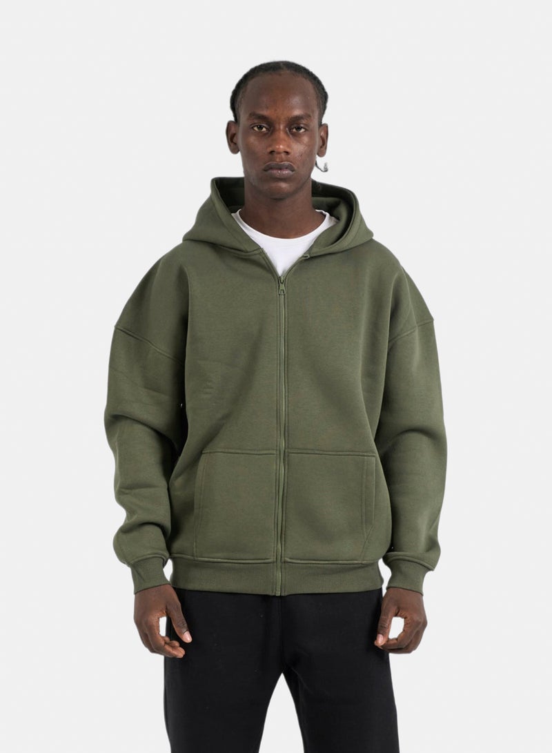 The blanks Drop Shoulder Zip-up - Image 1